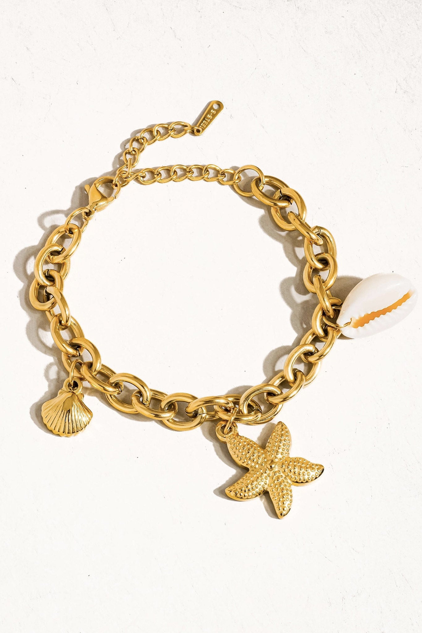 Golden Tides Charm Bracelet