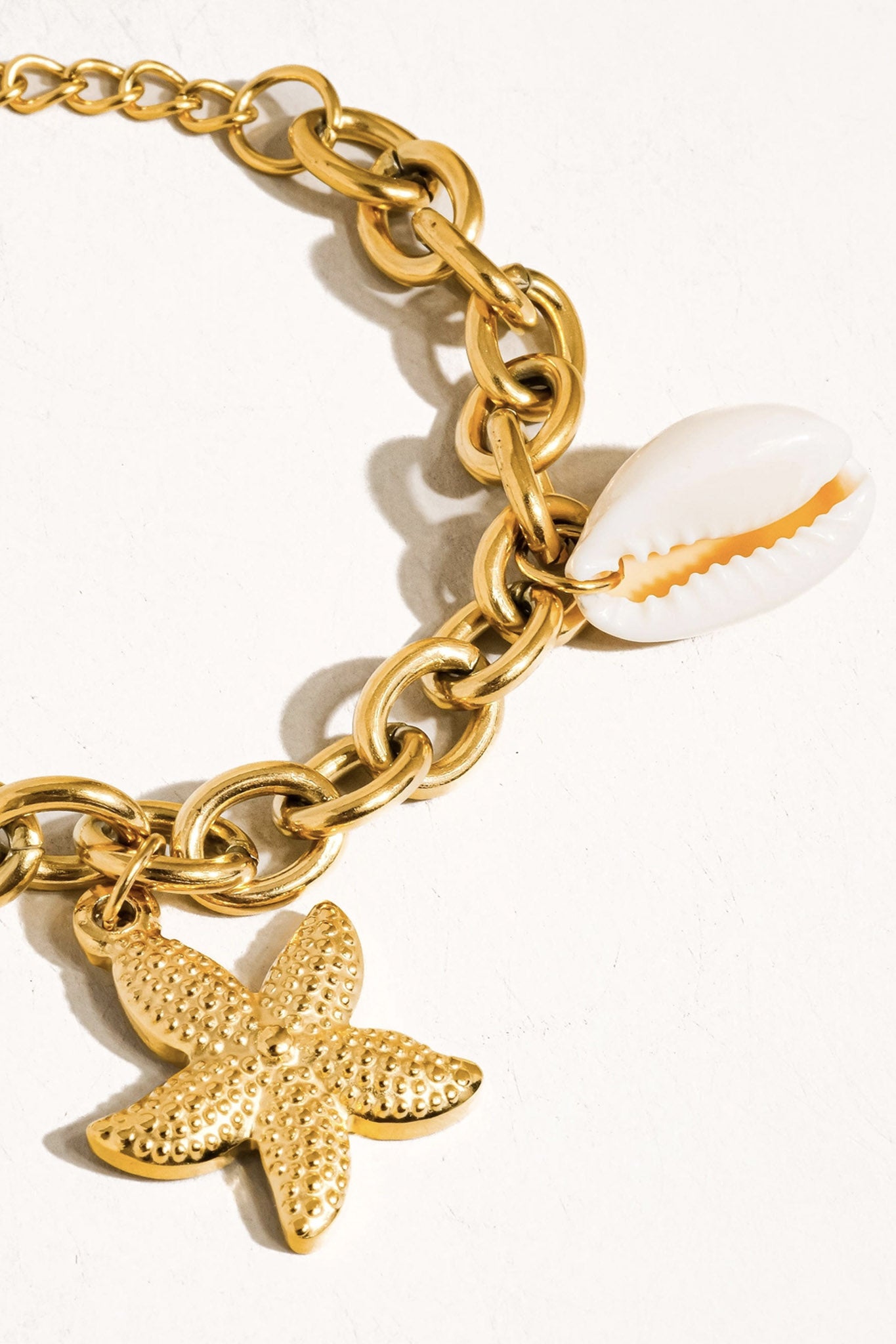 Golden Tides Charm Bracelet