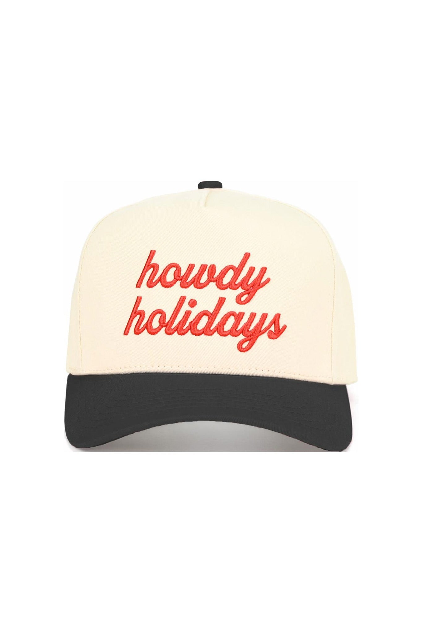 Howdy Holidays Hat in Black