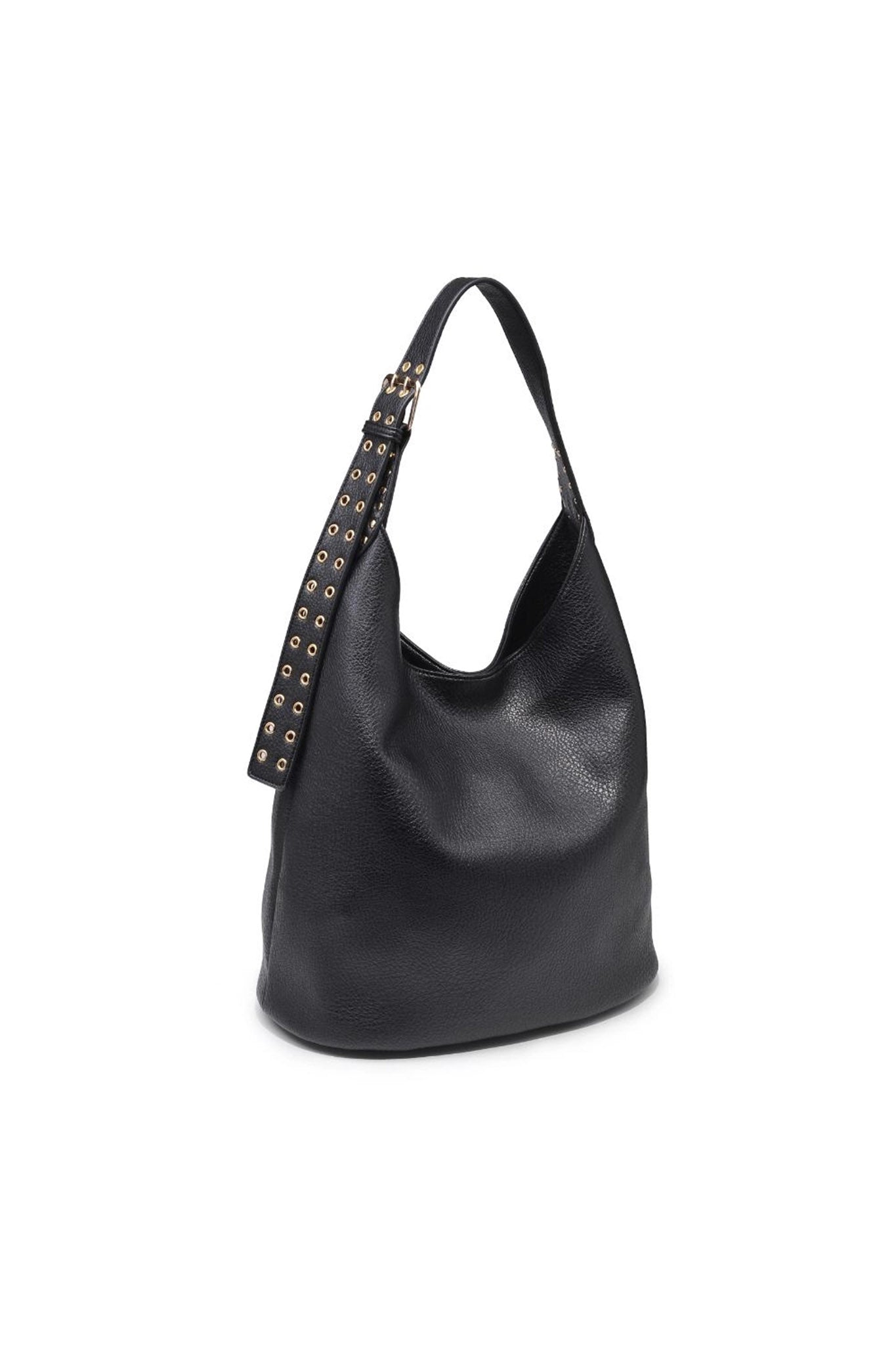 Western Charm Hobo Bag in Black