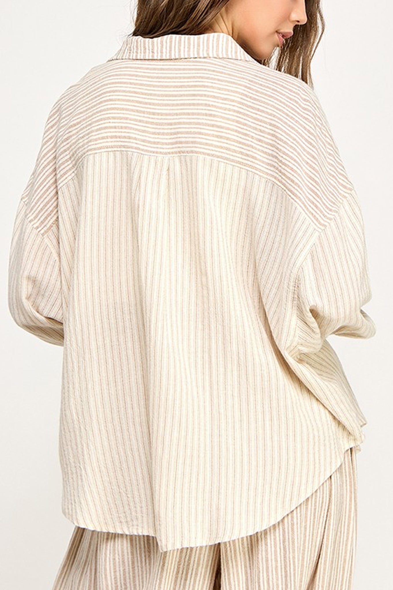 Soft Washed Stripe Shirt