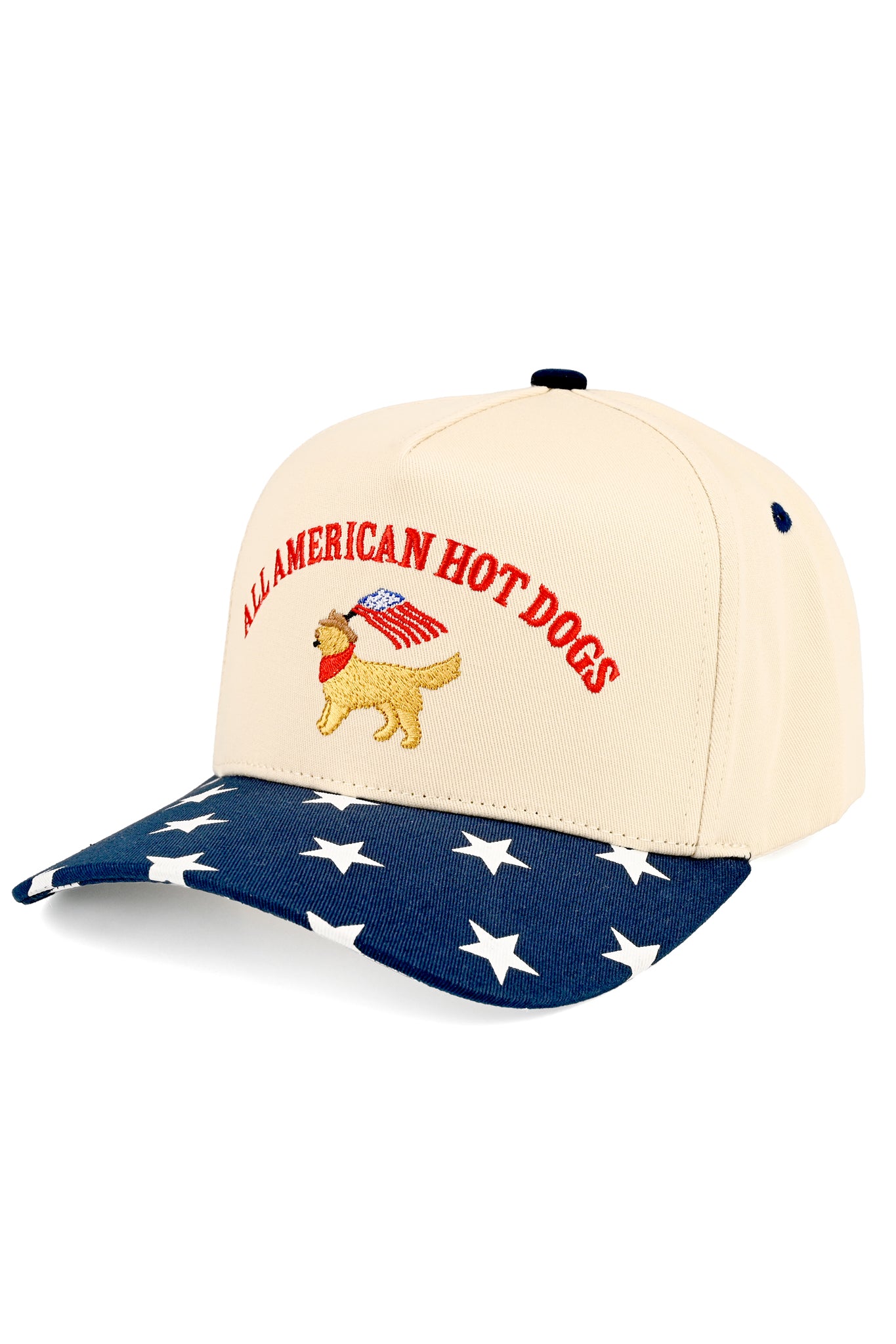 All American Hot Dogs Trucker Hat in Navy