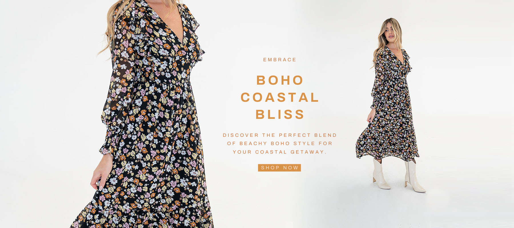 Embrace Boho Coastal Bliss - Discover the perfect blend of beachy boho style for your coastal getaway.