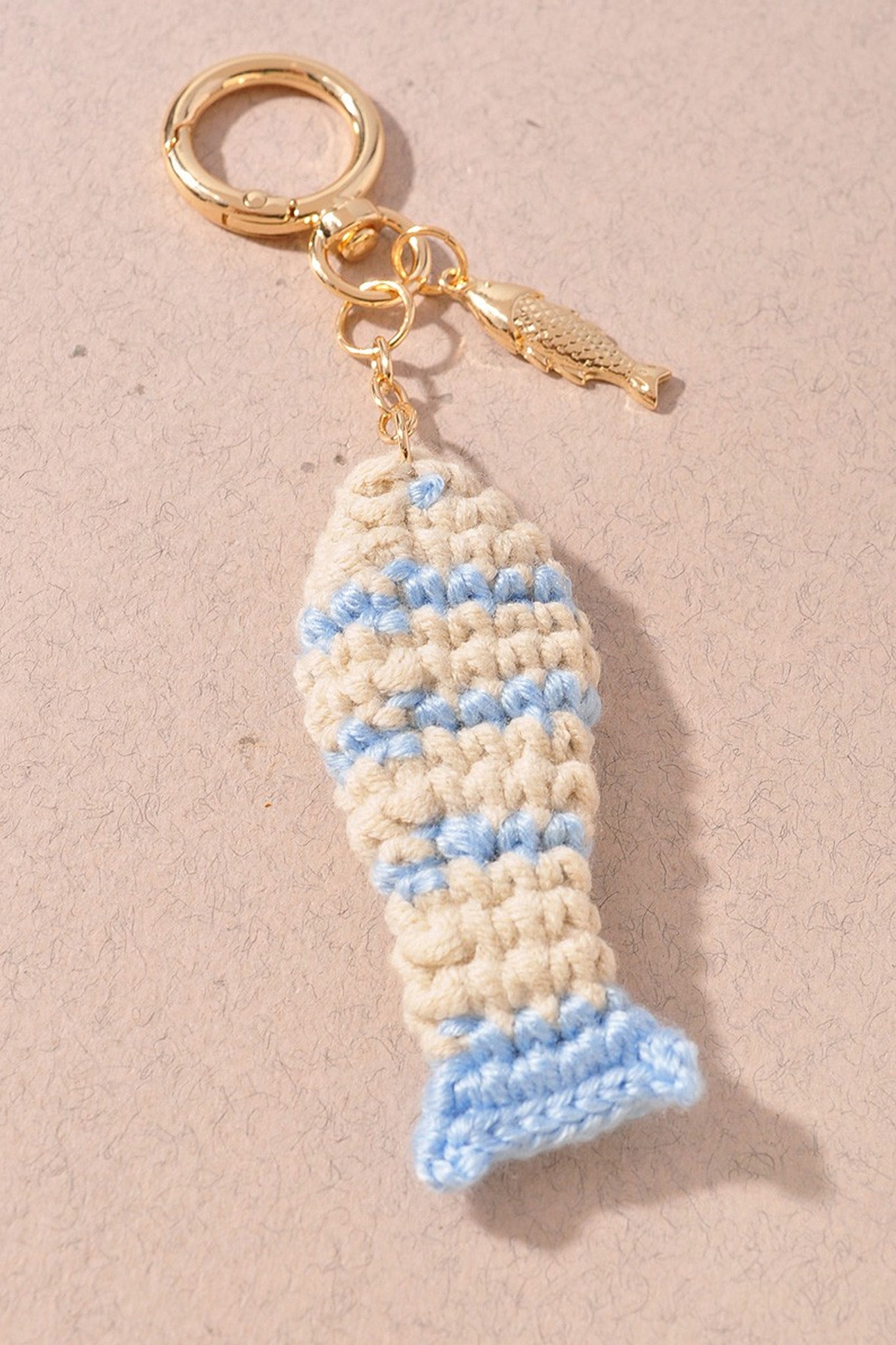 Crochet Fish Bag Charm