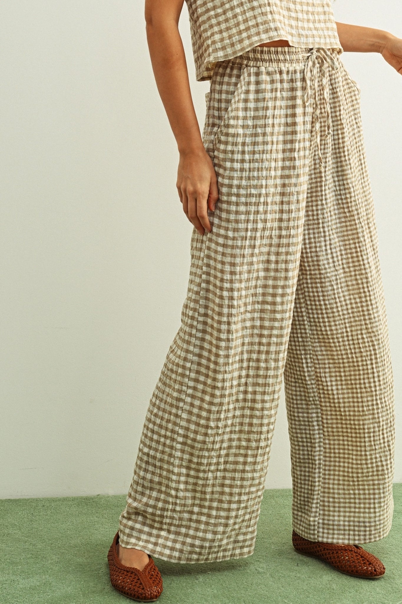 Desert Picnic Gingham Pants