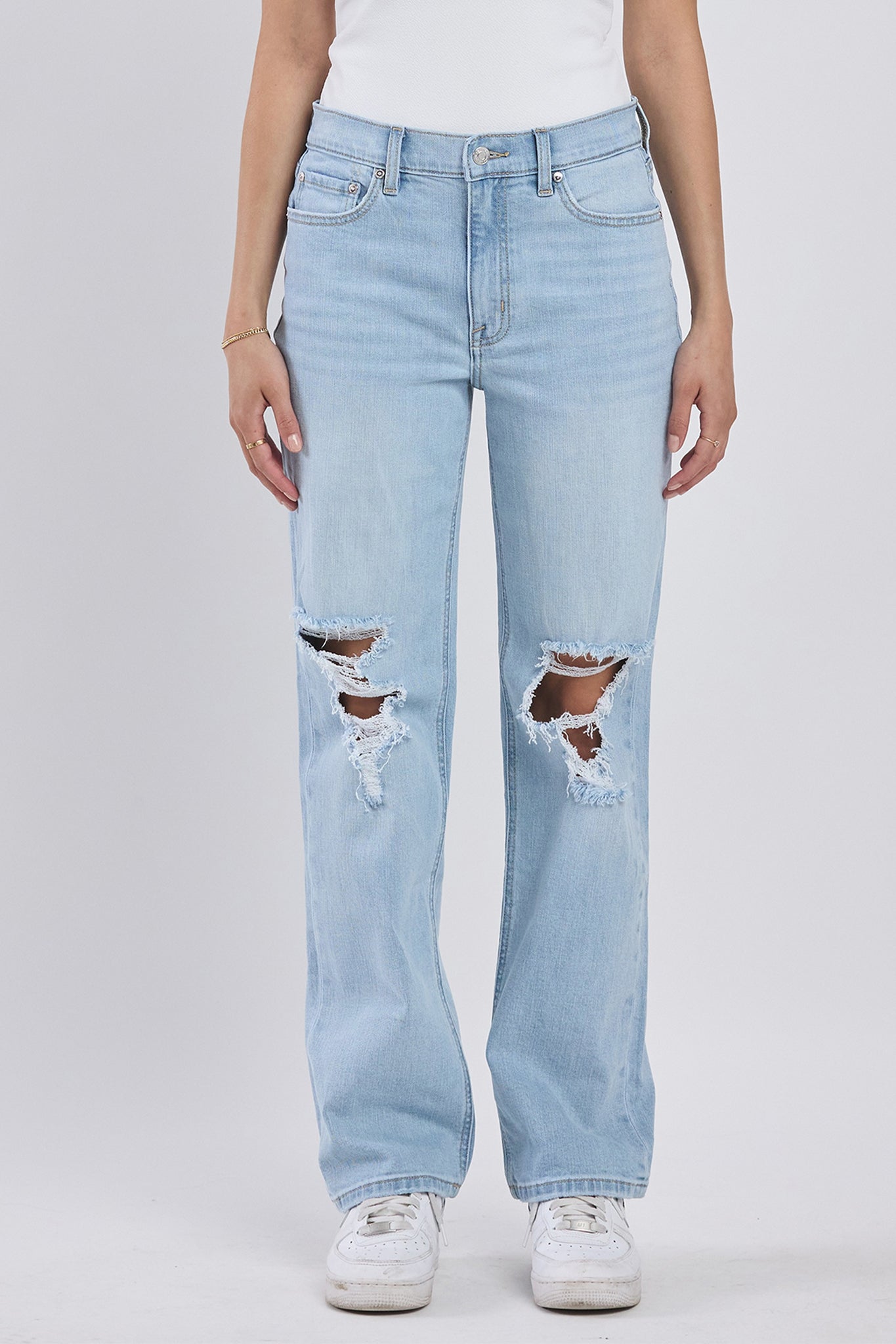 Eunina Codi Dad Jeans in Barker