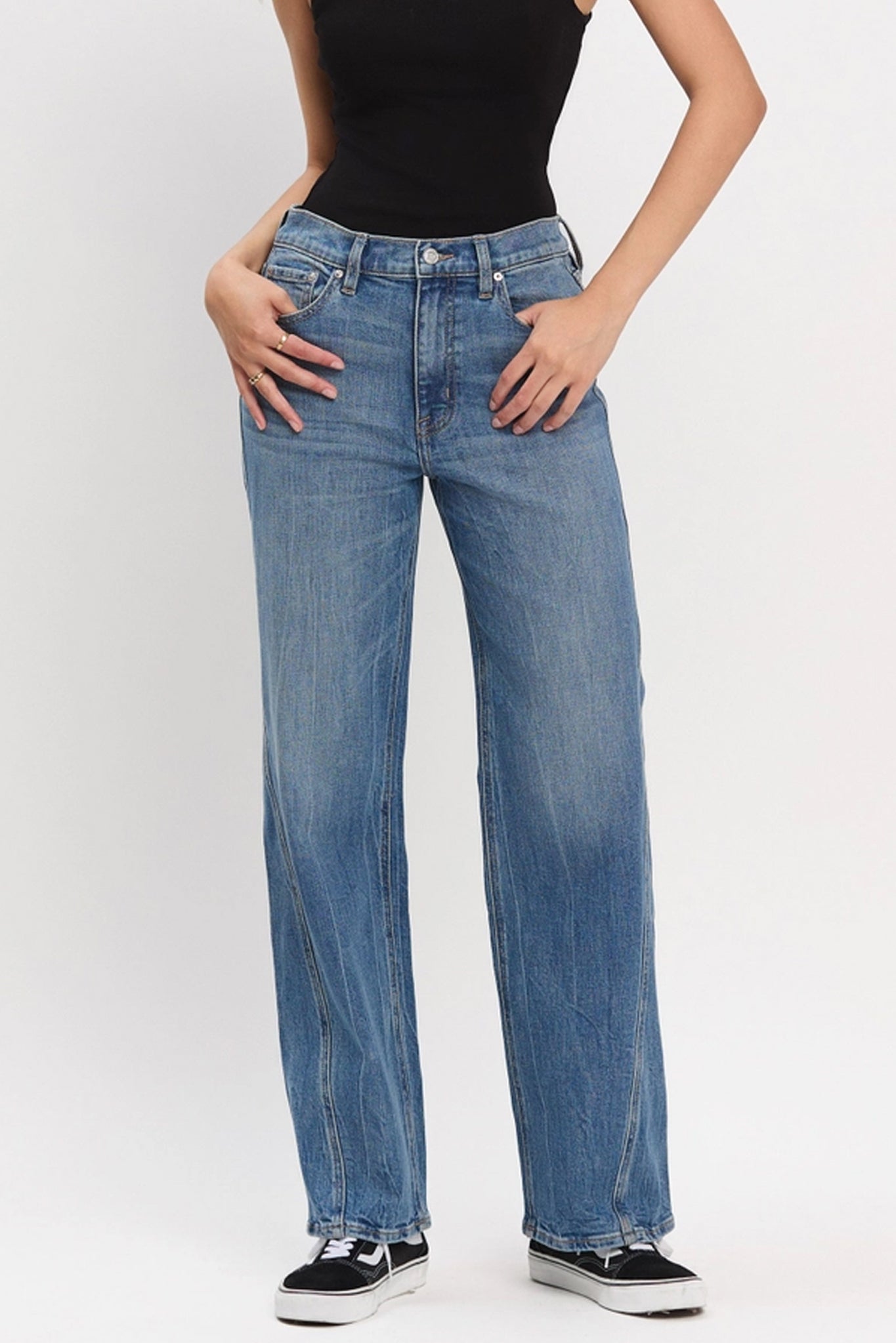 Eunina Ryder Baggy Jeans in Clover