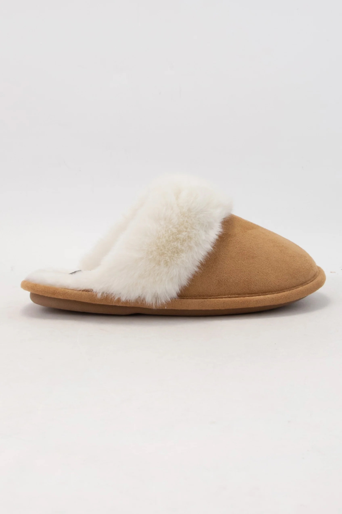 View 1 of Faux Fur Slippers, a Shoes from Larrea Cove. Detail:  .