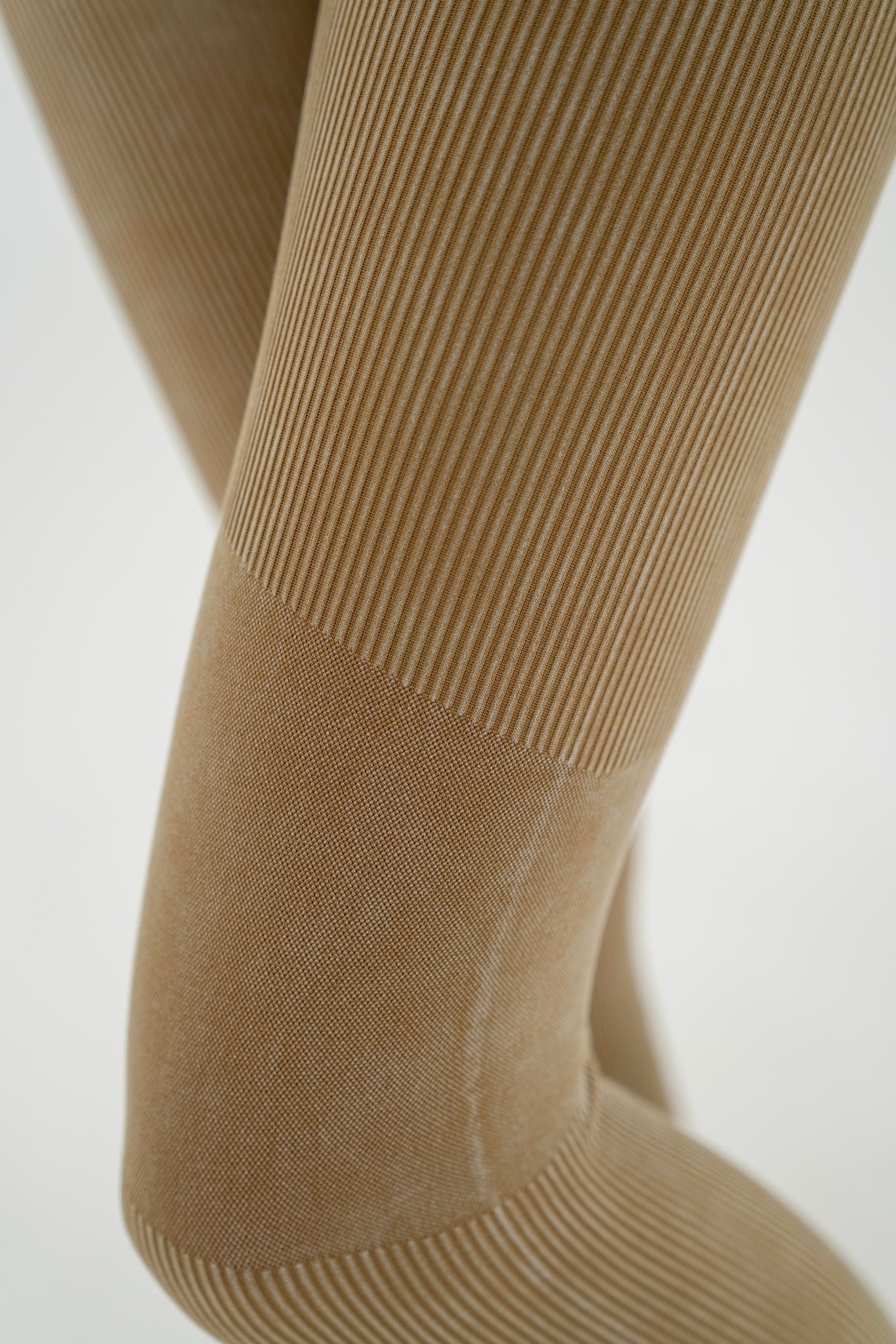 View 4 of Mono Ribbed Leggings, a Pants from Larrea Cove. Detail: .