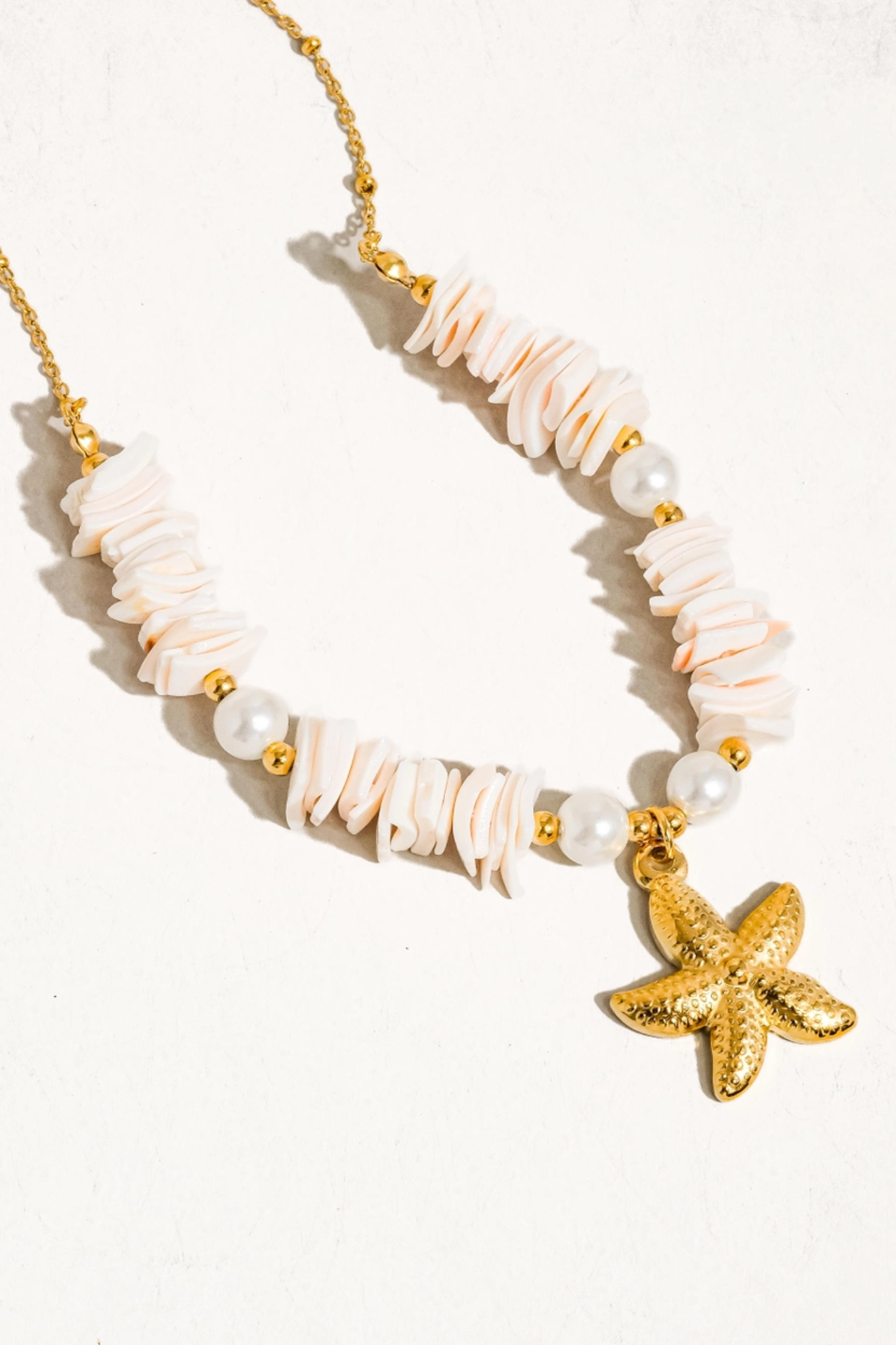 Shell Star Necklace