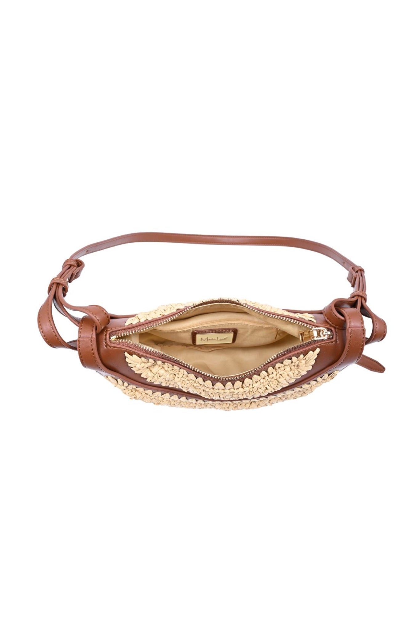 Soleil Crescent Crossbody Bag