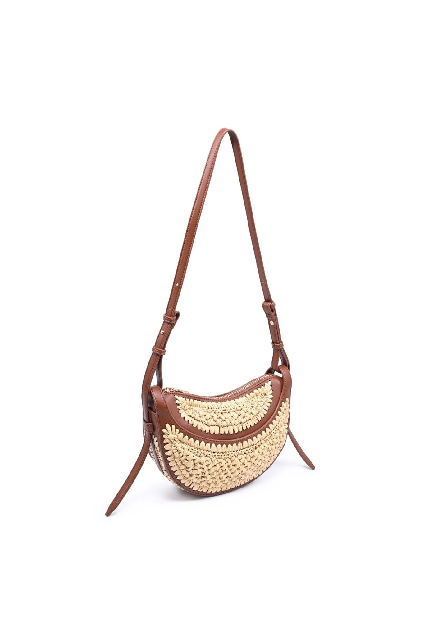 Soleil Crescent Crossbody Bag