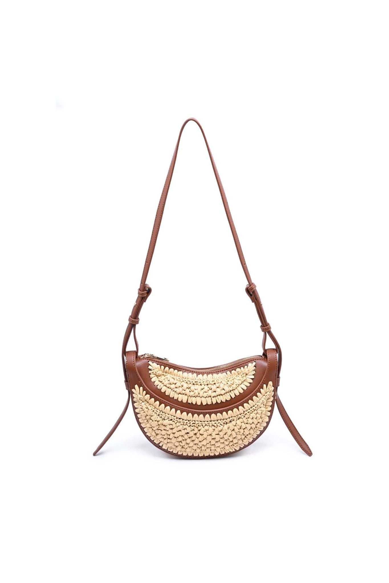 Soleil Crescent Crossbody Bag