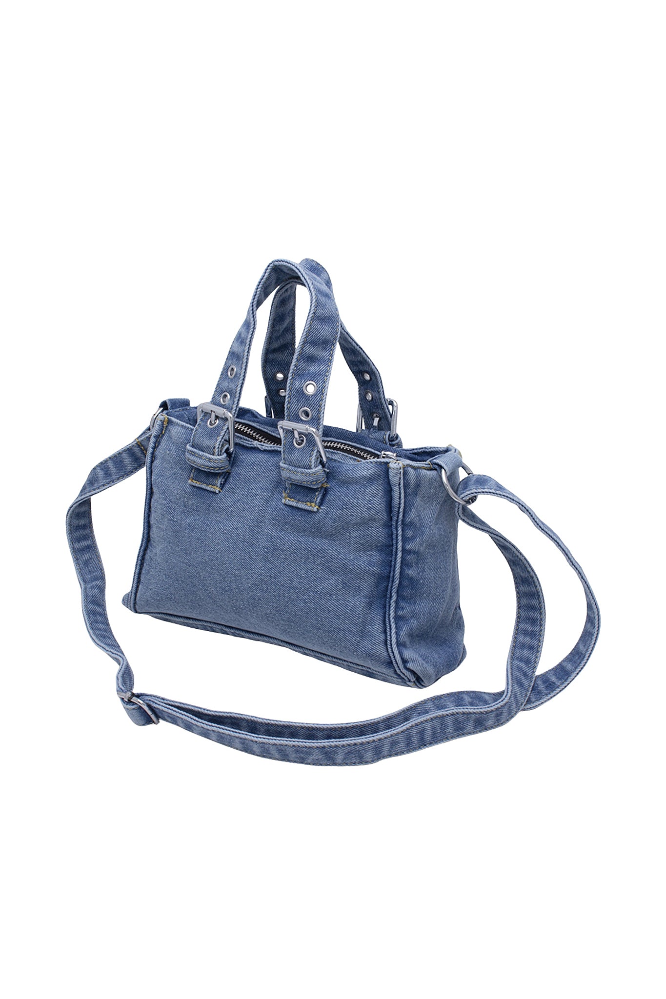 Westward Denim Mini Satchel