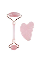 CALA Rose Quartz Roller and Gua Sha Set