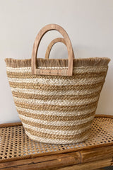 Hashree Tote in Ivory