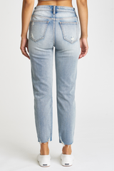 Eunina Tobi Mom Jeans in Doum