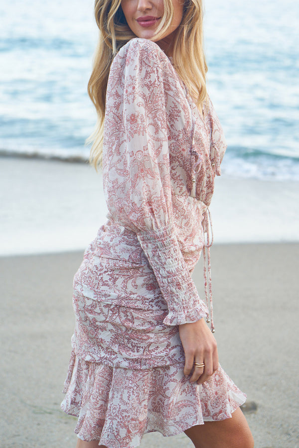 Daenerys Ruched Mini Dress