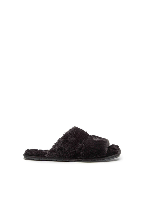 Qupid Fuzzy Shearling Slipper