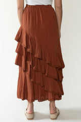 Aviv Tiered Maxi Skirt